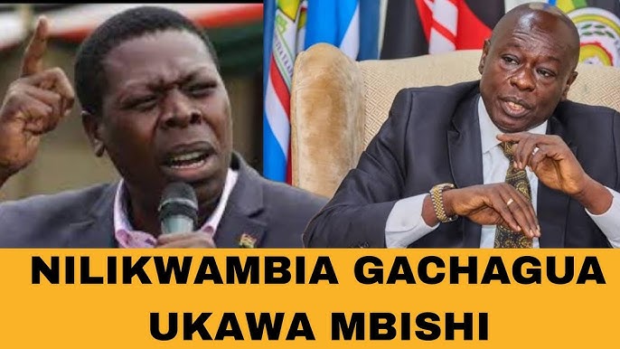 Video of Eugene Wamalwa Warned Riggy G Emerge