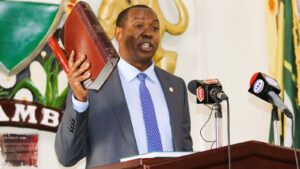 Former Laikipia Governor Ndiritu Muriithi Sworn In as KRA Chairperson