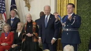 Lionel Messi Awarded The Presidential Medal of Freedom by Joe Biden